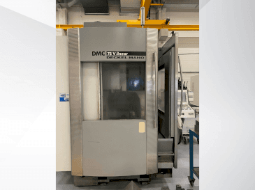 Widok z przodu maszyny DECKEL MAHO DMC 75 V Linear