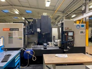 Widok z przodu maszyny Mazak MTV 655/60N