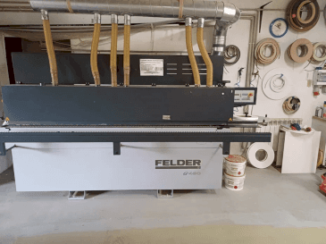 Widok z przodu maszyny FELDER G480