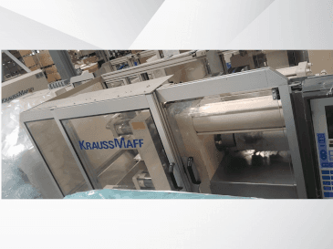 Widok z przodu maszyny Krauss Maffei 340 c2/80