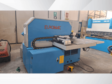 Widok z przodu maszyny Euromac BX 1000/50