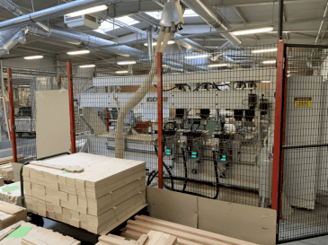 Widok z przodu maszyny KOCH BL 2500 NC select line