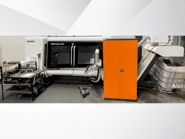 Widok z przodu maszyny DMG MORI CTX 2000