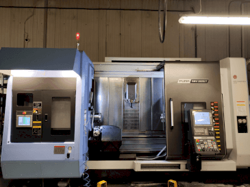Widok z przodu maszyny DOOSAN Puma SMX 2600 ST
