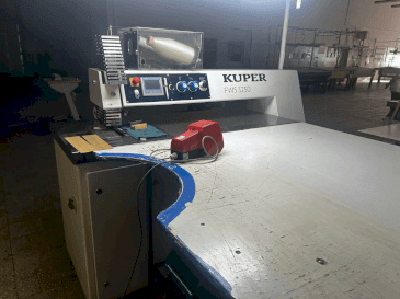 Widok z przodu maszyny KUPER FWS 1250