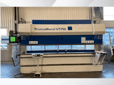 Widok z przodu maszyny TRUMPF Trumabend V170