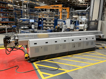 Widok z przodu maszyny TRACTO-TECHNIK Tubotron 30 CNC
