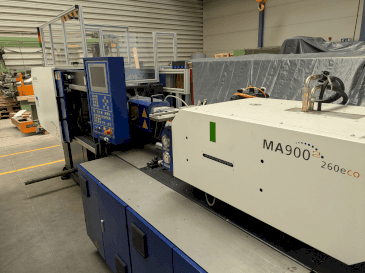 Widok z przodu maszyny HAITIAN MA900 II eco