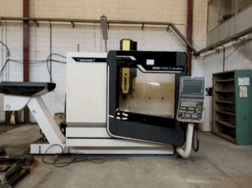 Widok z przodu maszyny DMG MORI DMC 1035 V Ecoline