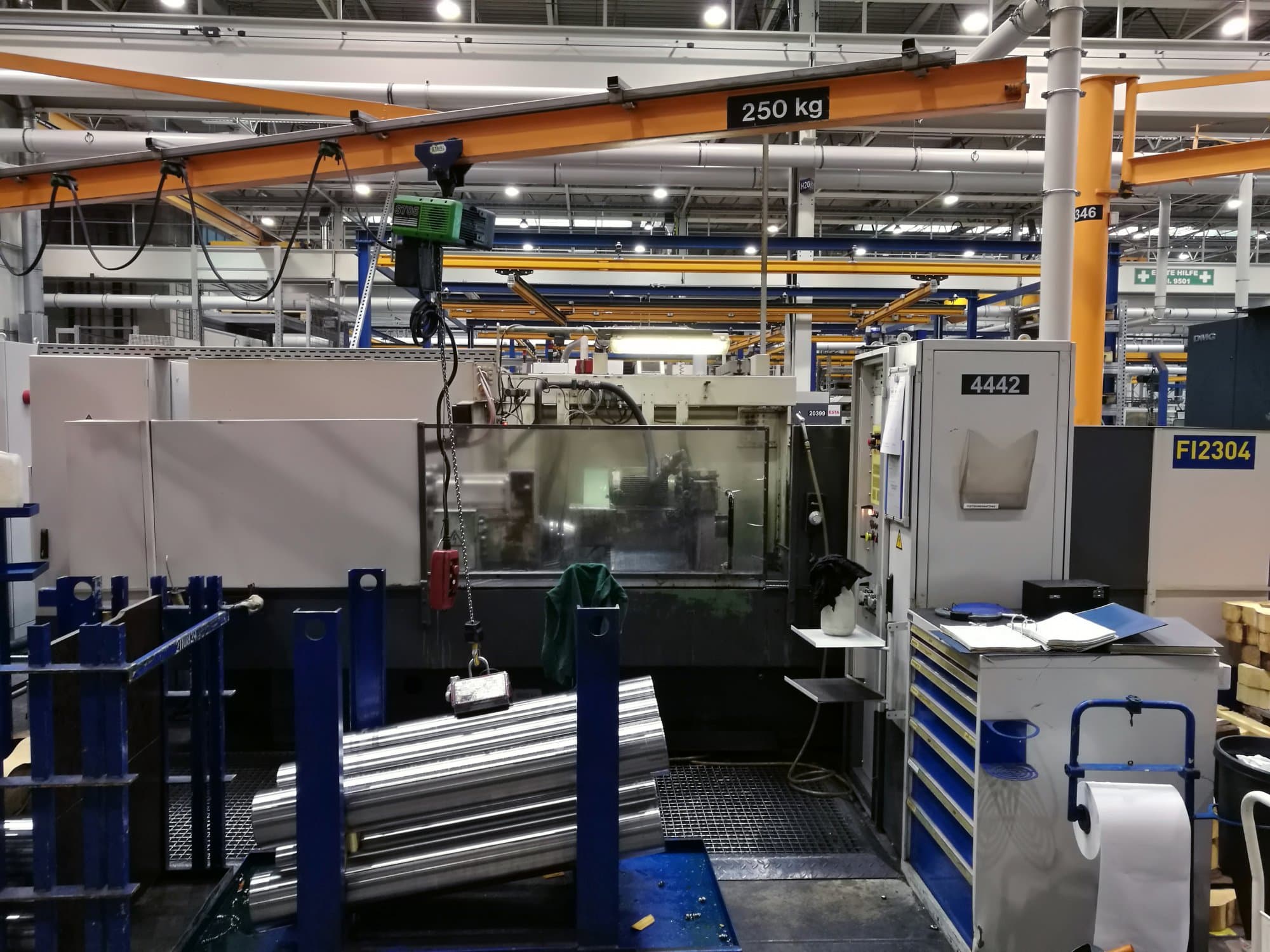 Widok z przodu maszyny Fortuna FMU43D450/1600N45