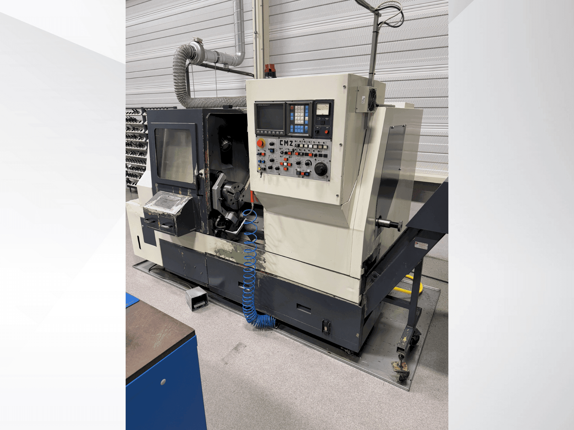 Widok z przodu maszyny CMZ TB1 480 A