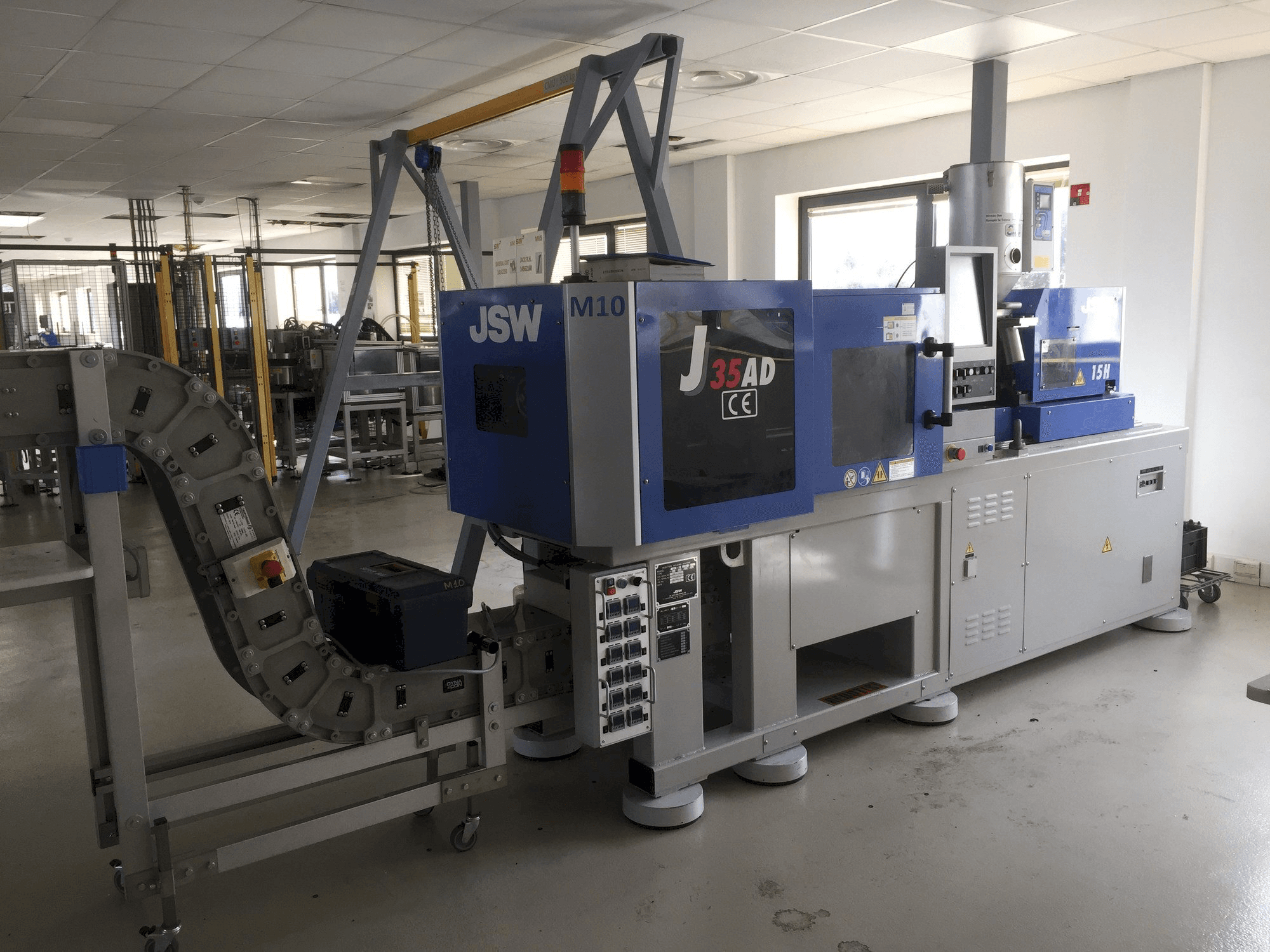 Widok z przodu maszyny JSW J 35 AD 15 H