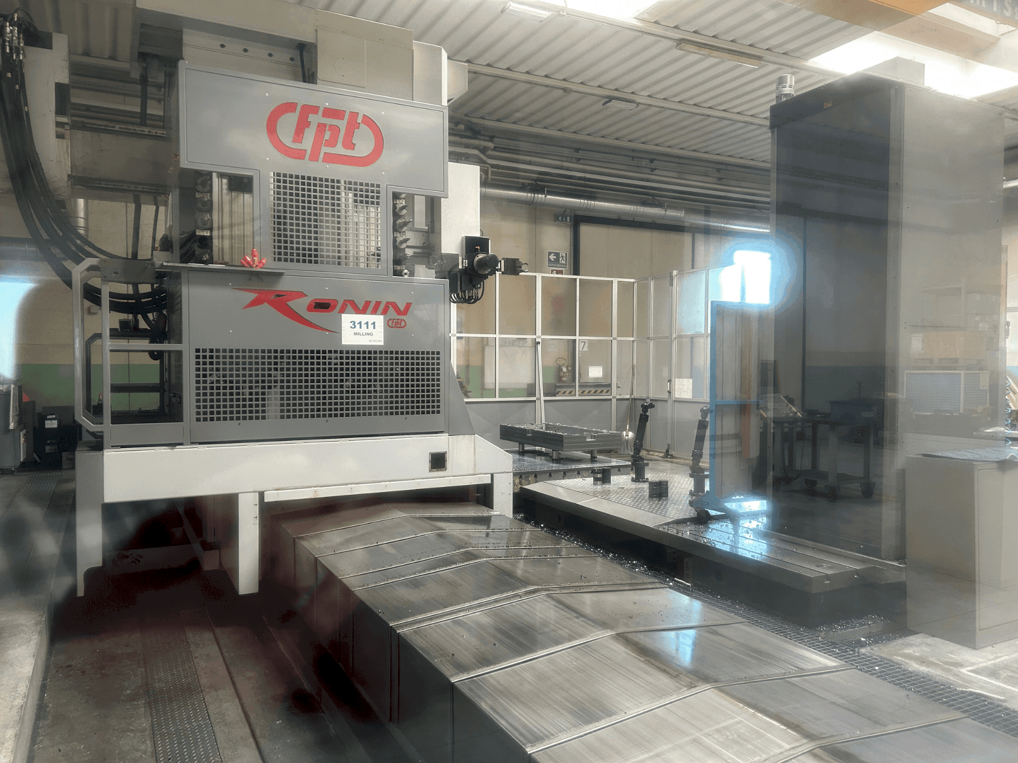 Widok z przodu maszyny FPT Ronin