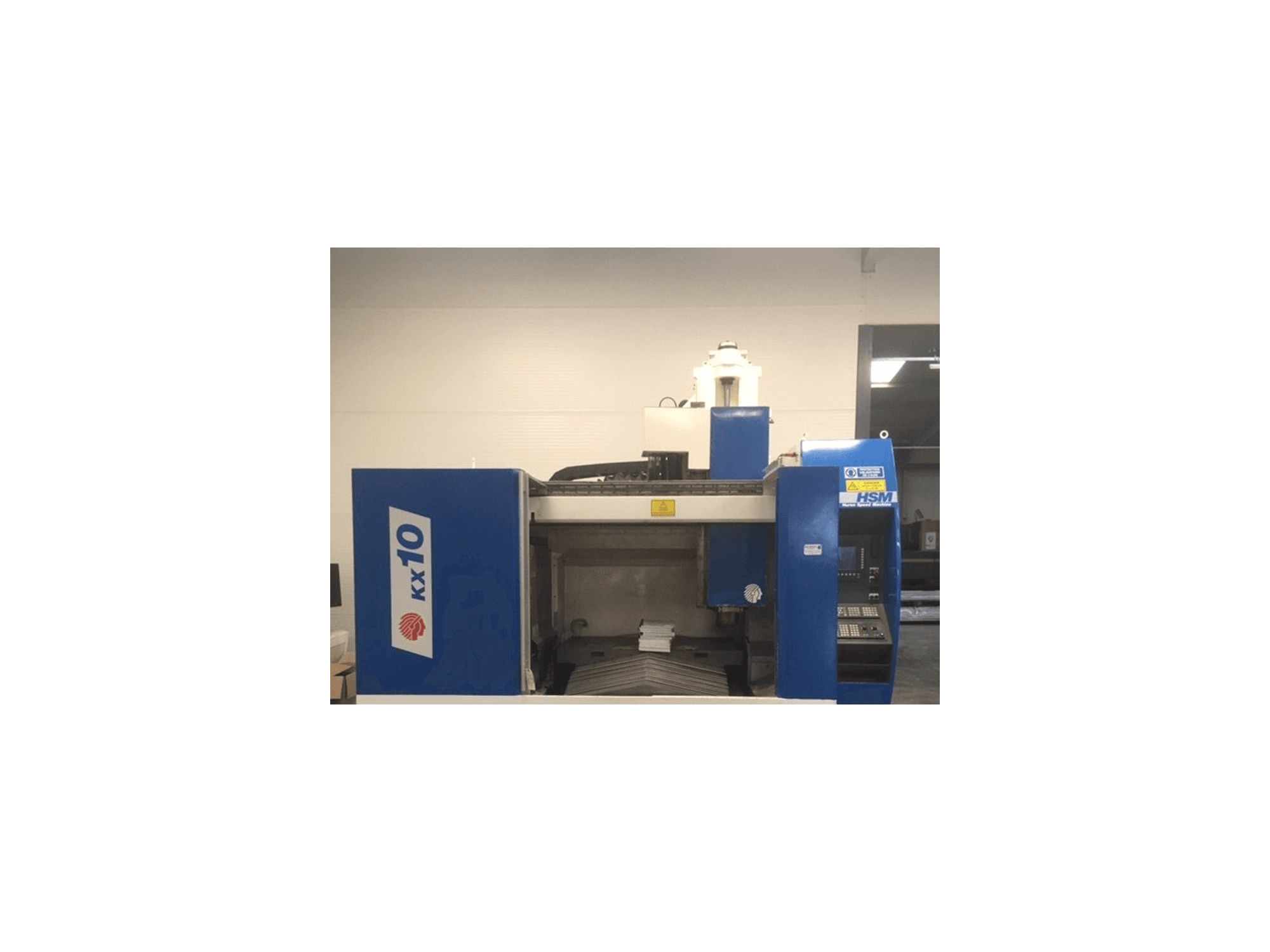 Widok z przodu maszyny Huron KX 10