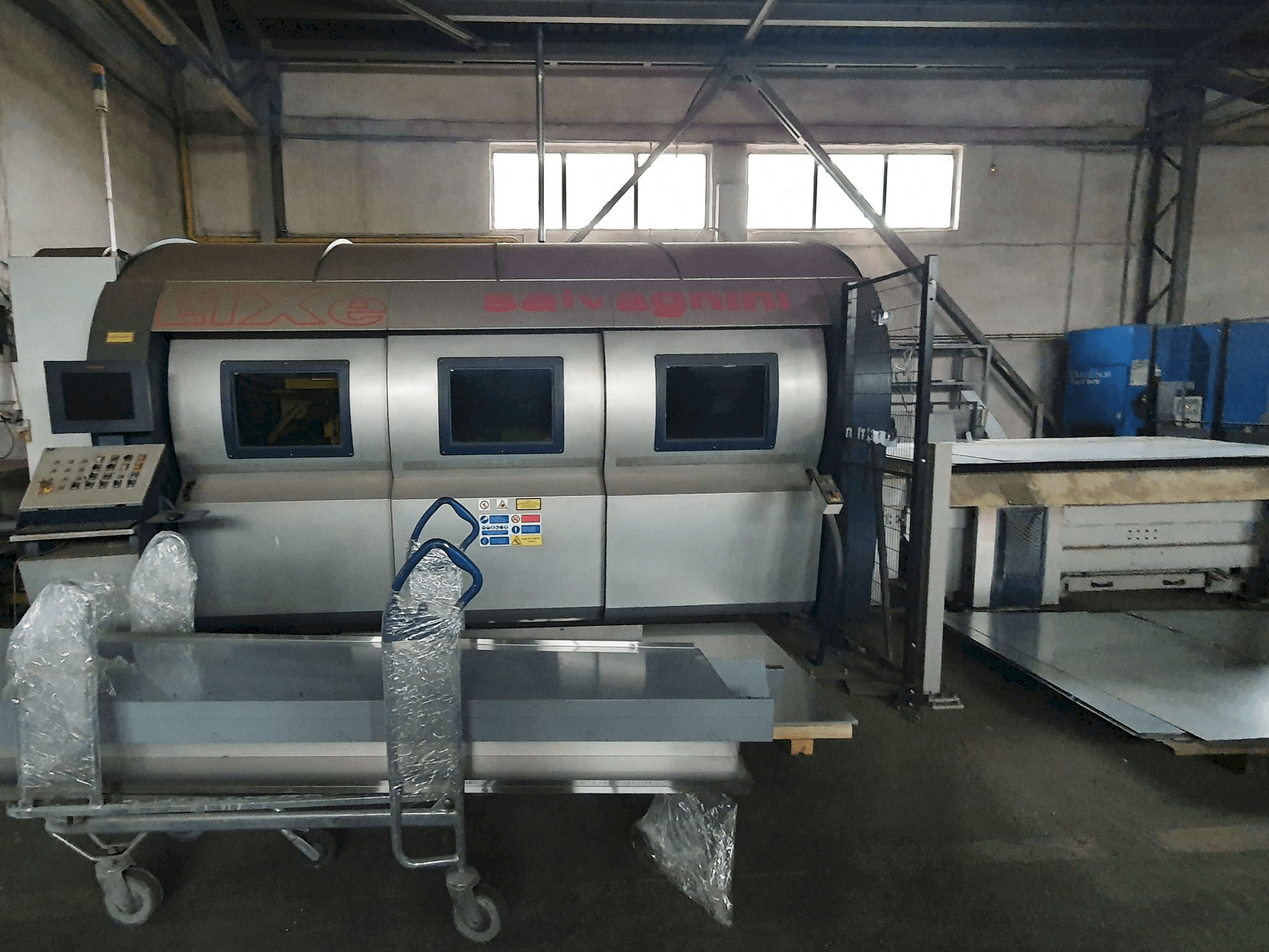 Widok z przodu maszyny Salvagnini L1X