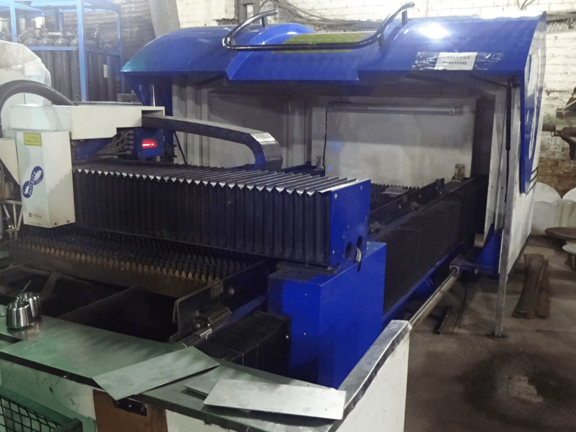 Widok z przodu maszyny Sahajanand FA 428