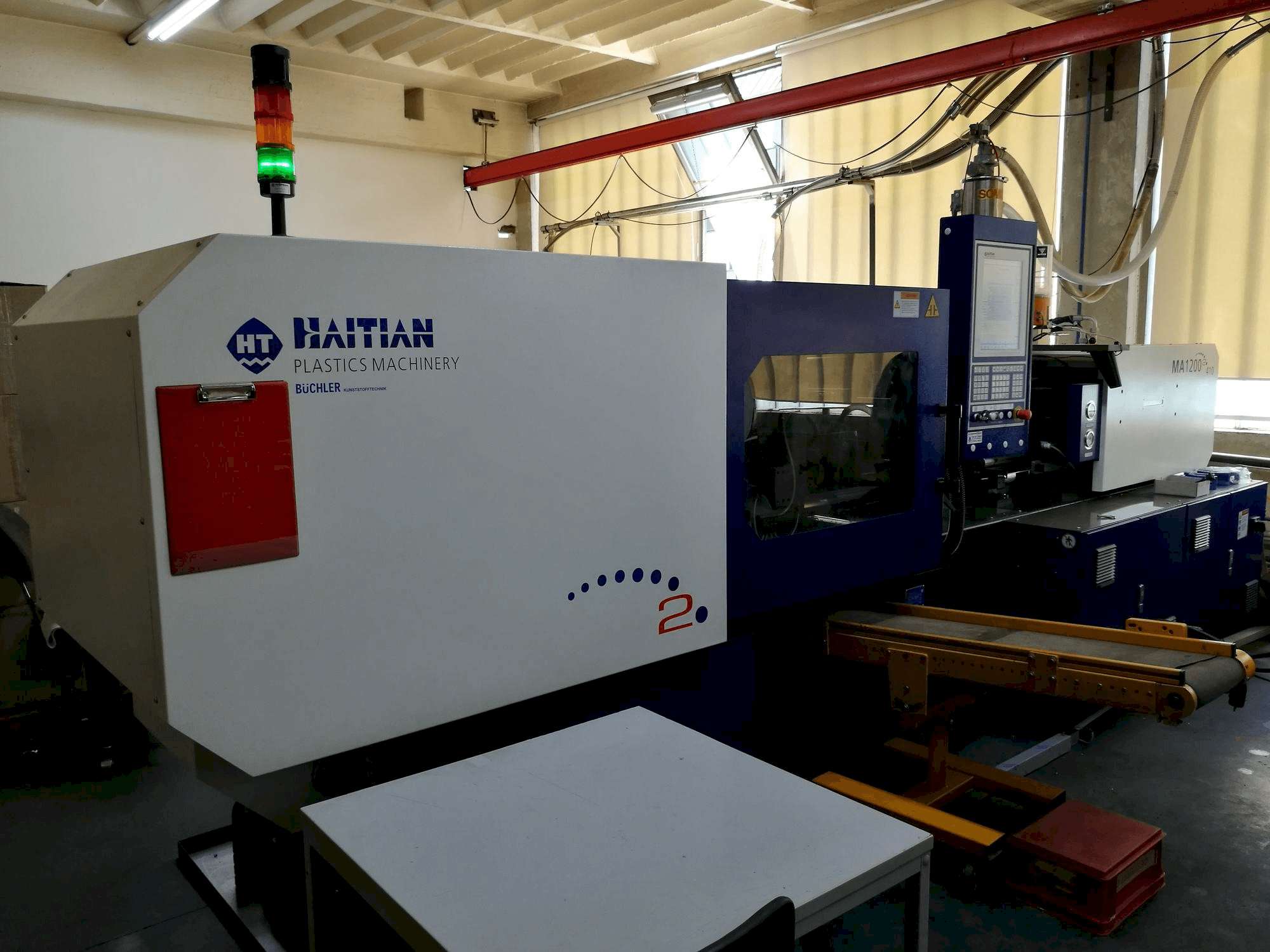 Widok z przodu maszyny HAITIAN Mars 2 - 1200