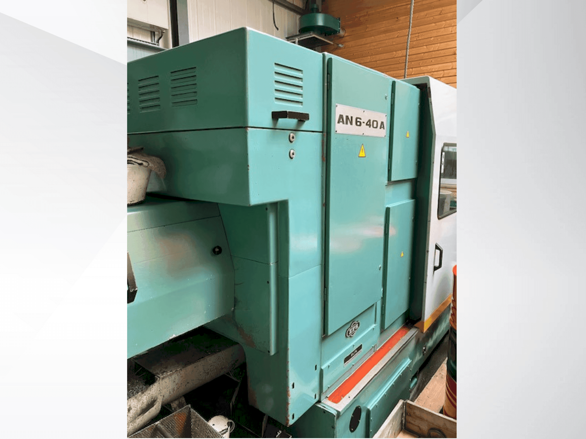 Widok z przodu maszyny ZPS AN6-40 A