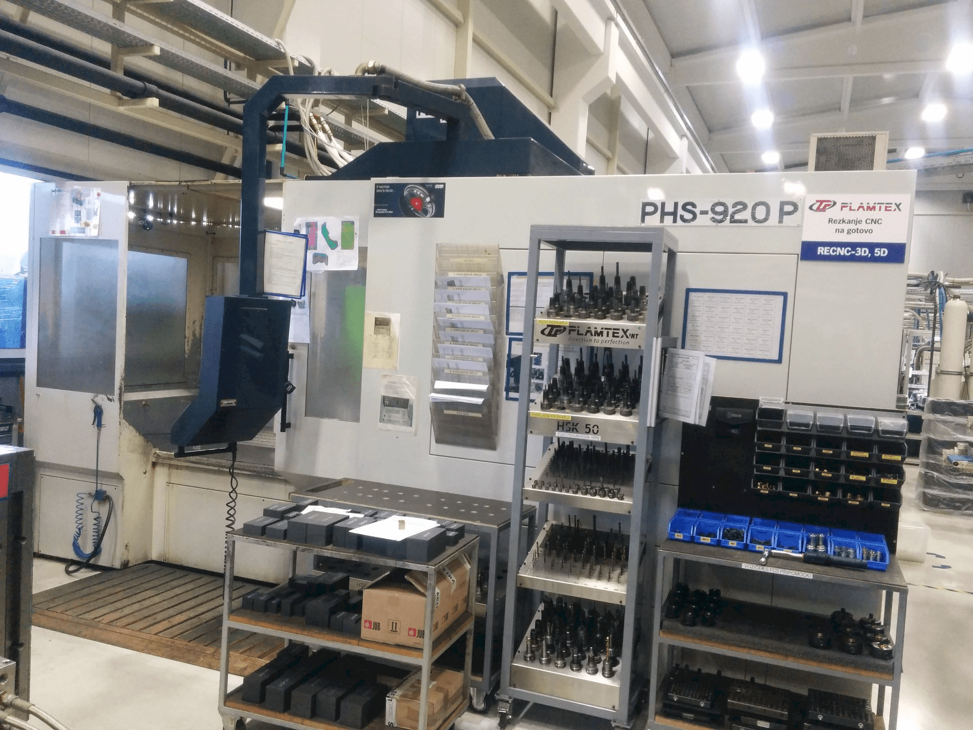 Widok z przodu maszyny Parpas PHS 920P