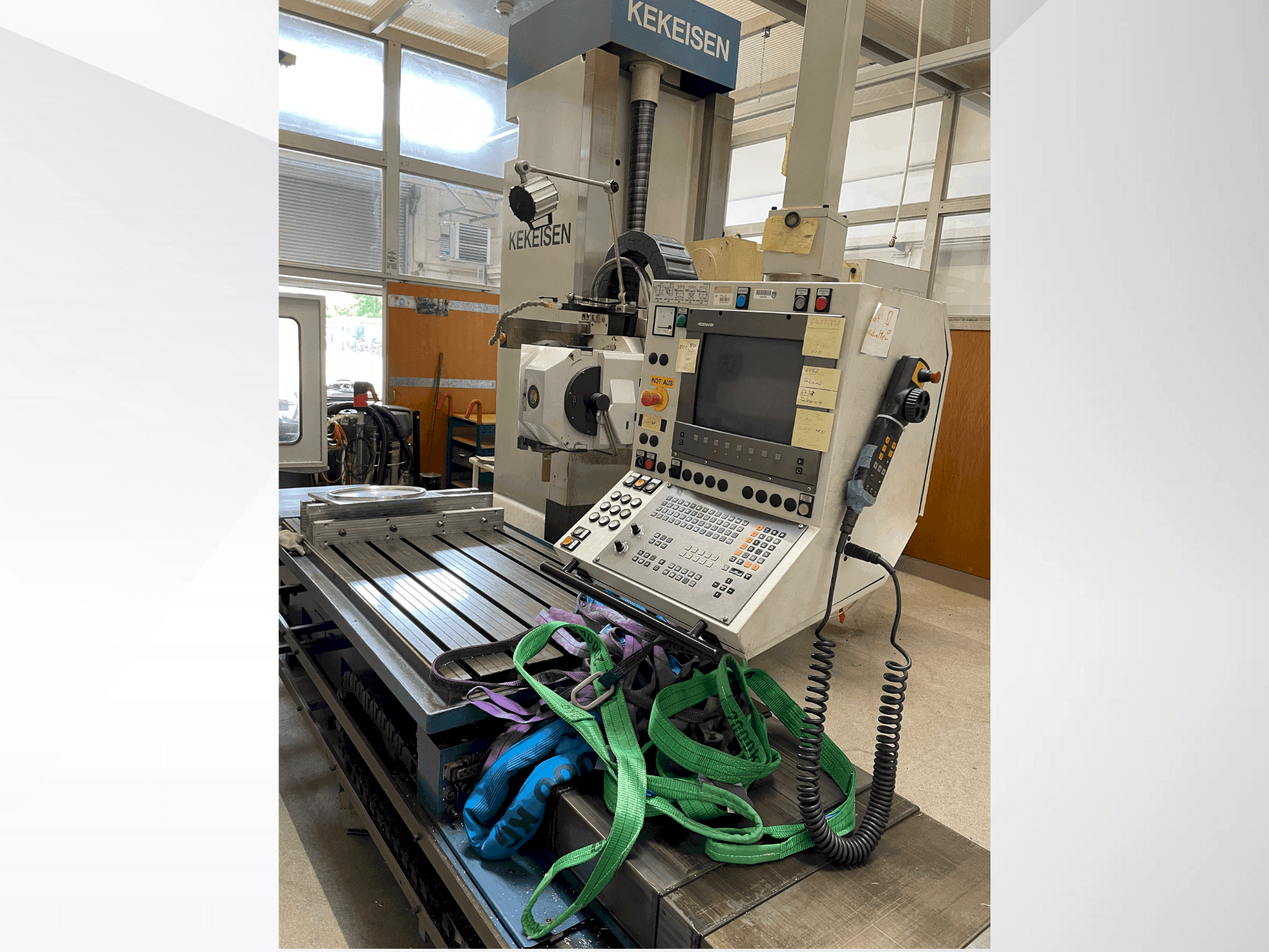 Widok z przodu maszyny Kekeisen UBF 1600/15