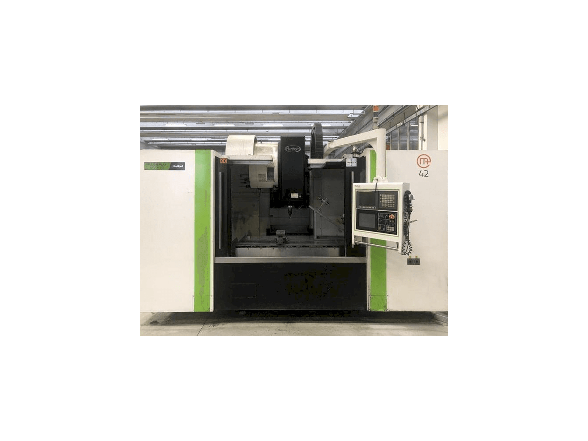 Widok z przodu maszyny Hartford MVP16