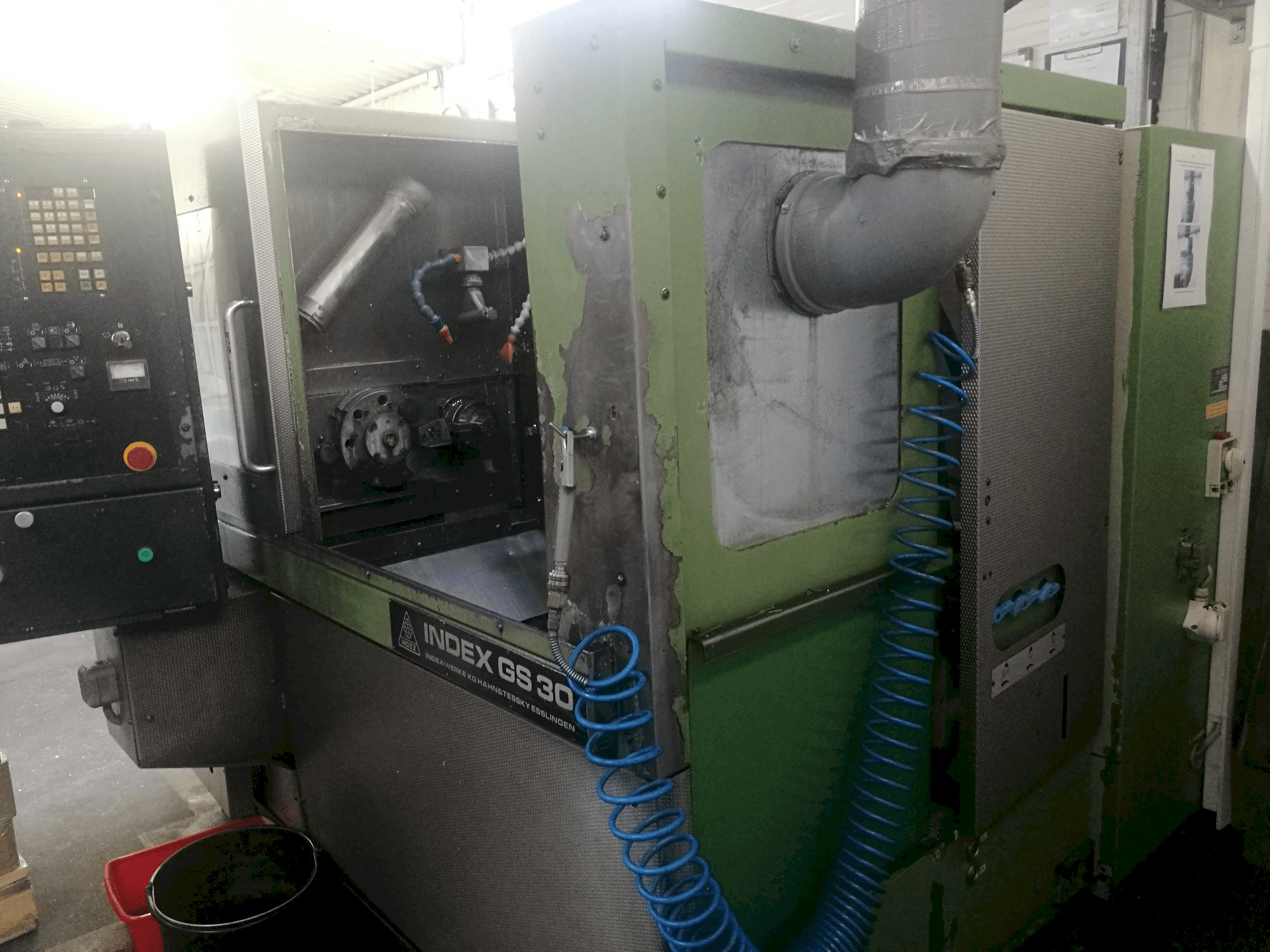 Widok z przodu maszyny Index GS 30
