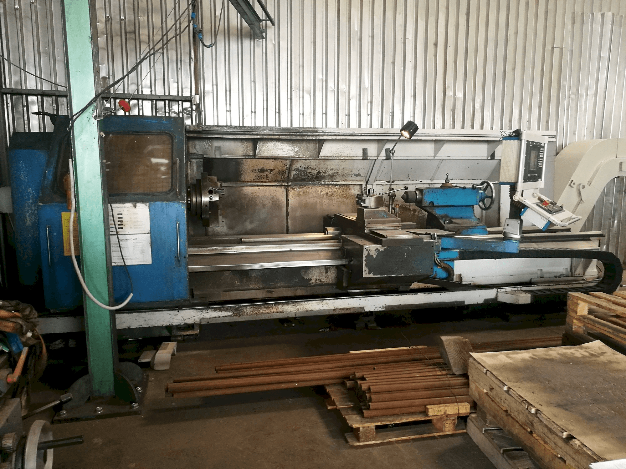 Widok lewej strony maszyny Heidenreich & Harbeck Hamburg 840