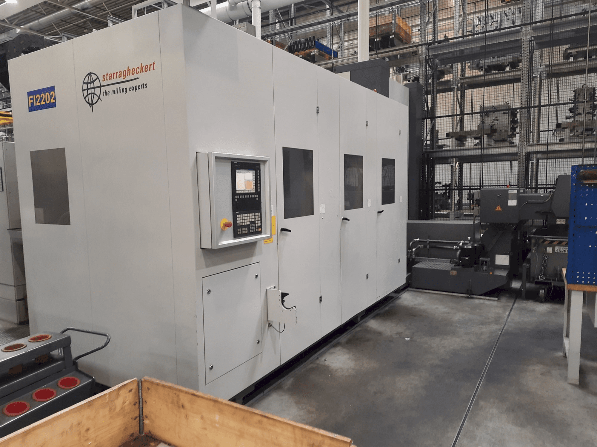 Widok z przodu maszyny Heckert HEC 1000