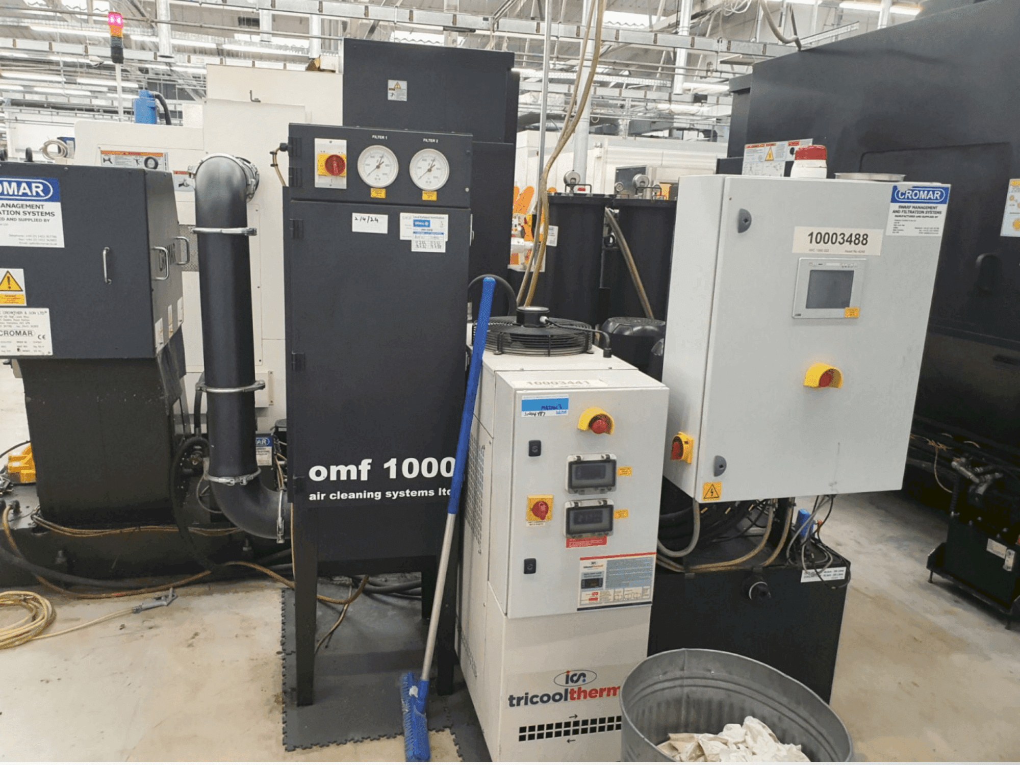 Widok z przodu maszyny Mazak Integrex 100 IV ST