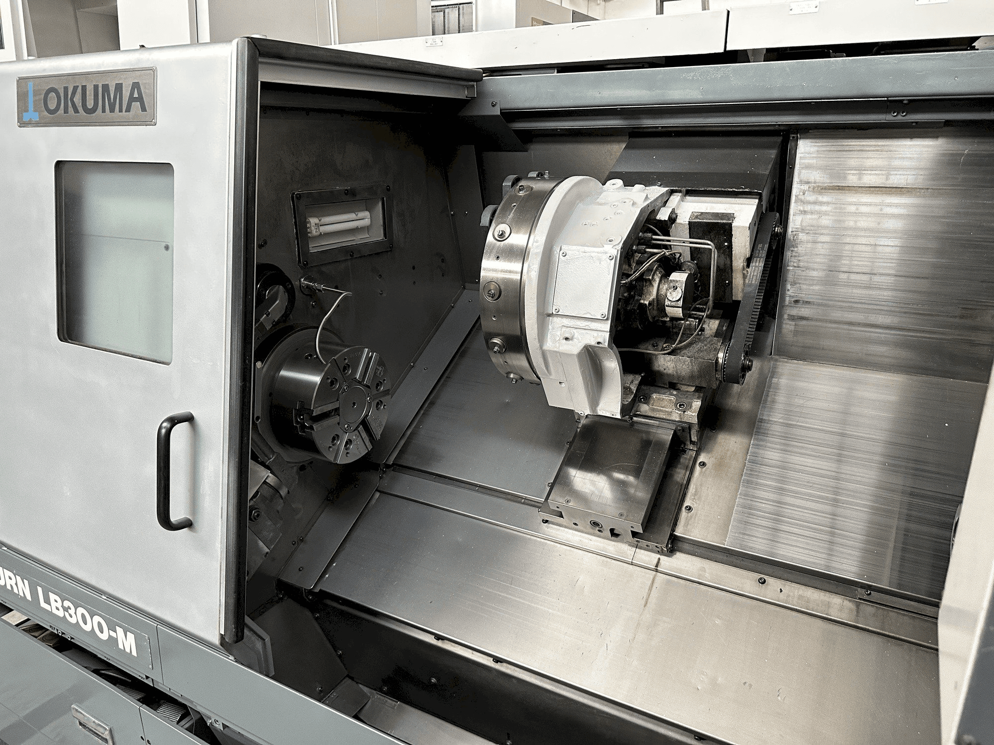 Obszar pracy maszyny Okuma LB 300 MC