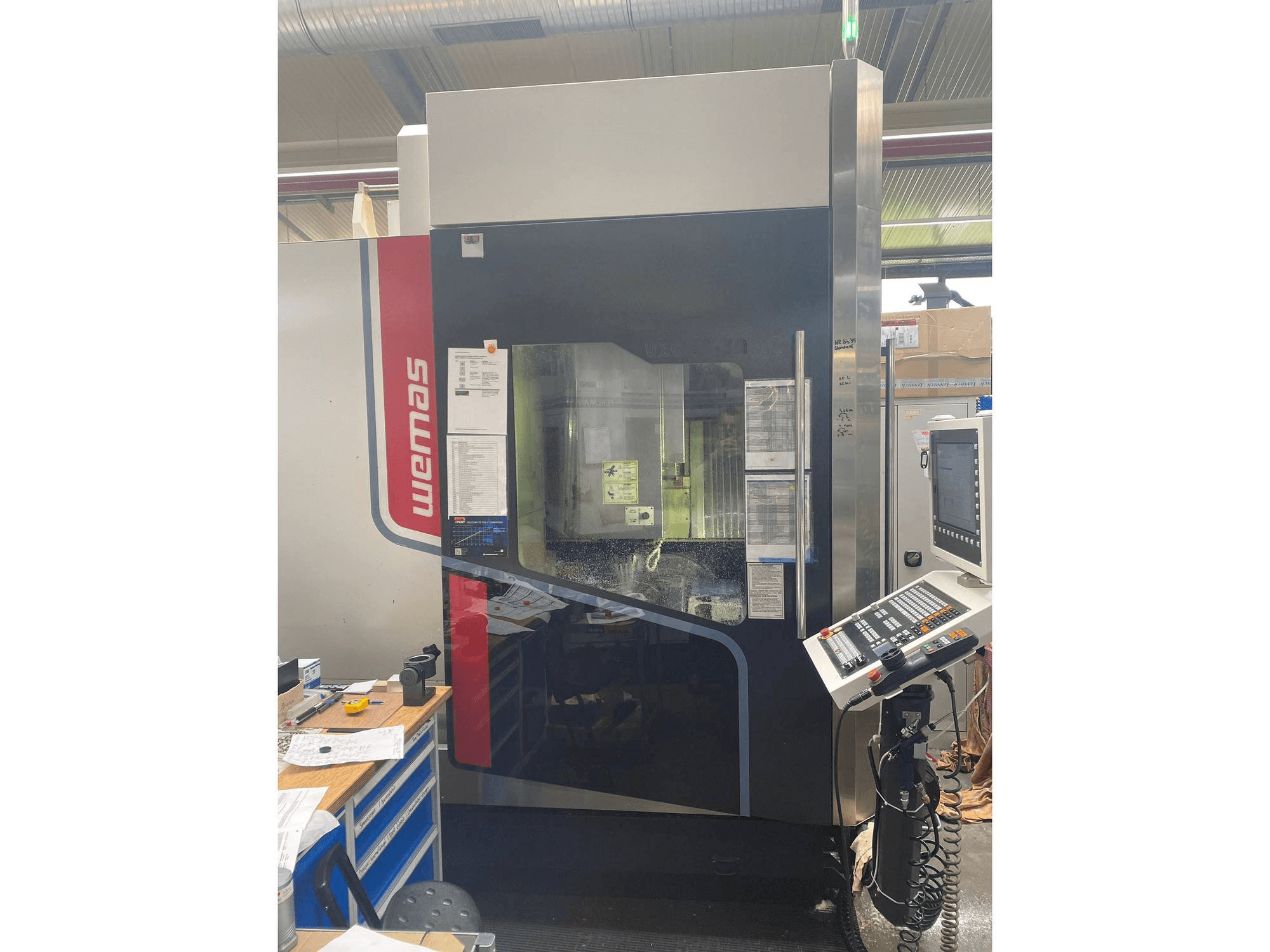 Widok z przodu maszyny WEMAS VZG 65-5A