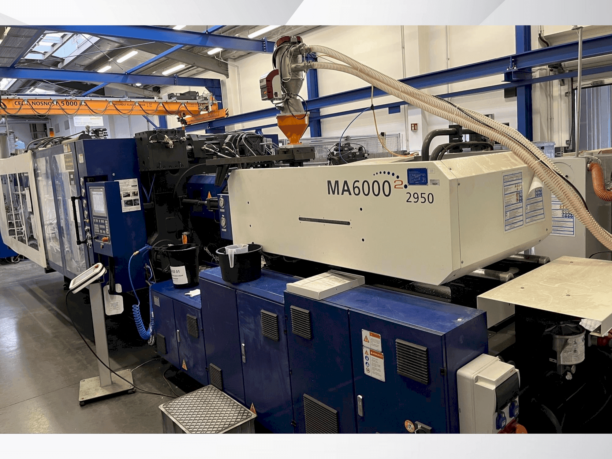 Widok z przodu maszyny HAITIAN MARS MA6000 II