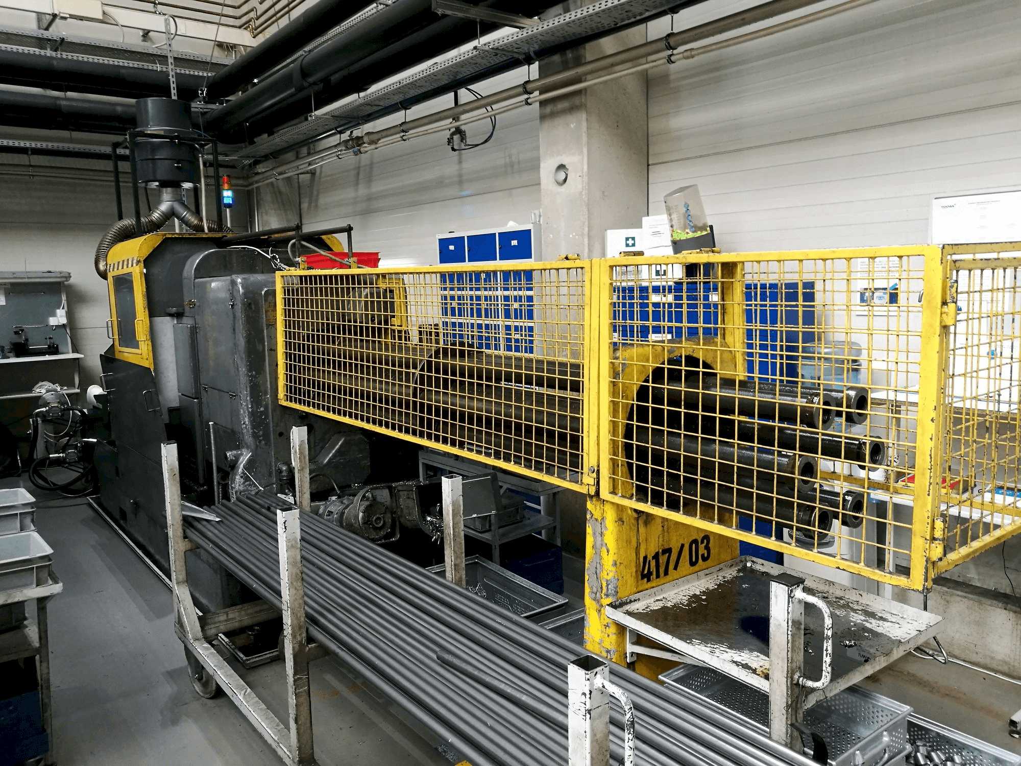 Widok z przodu maszyny Wickman 1 3/8"-6