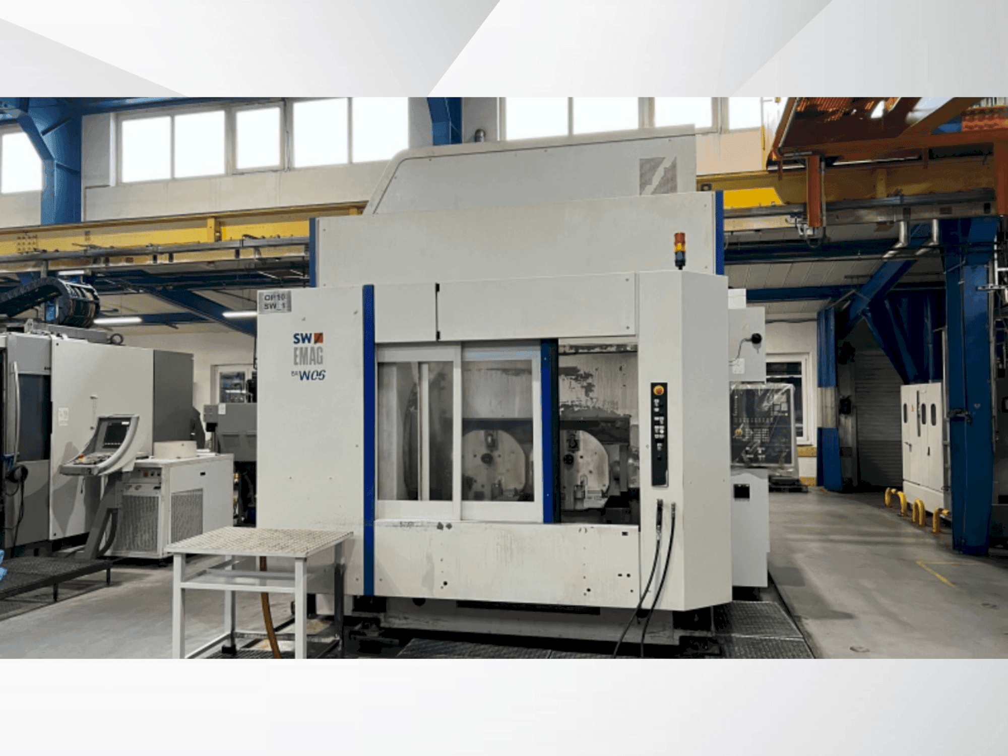 Widok z przodu maszyny EMAG BAW 06-22