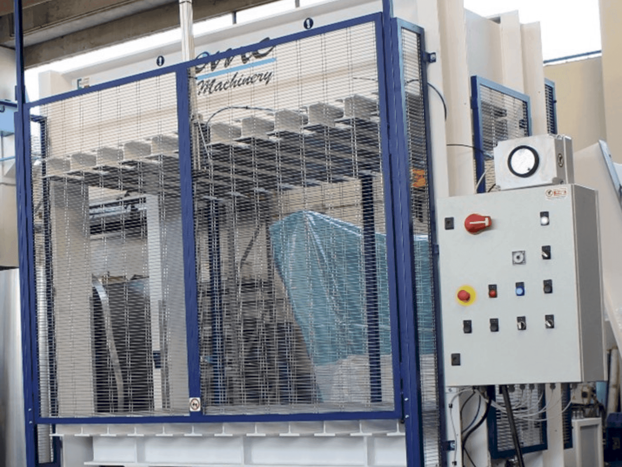 Widok z przodu maszyny OMC PPC/e