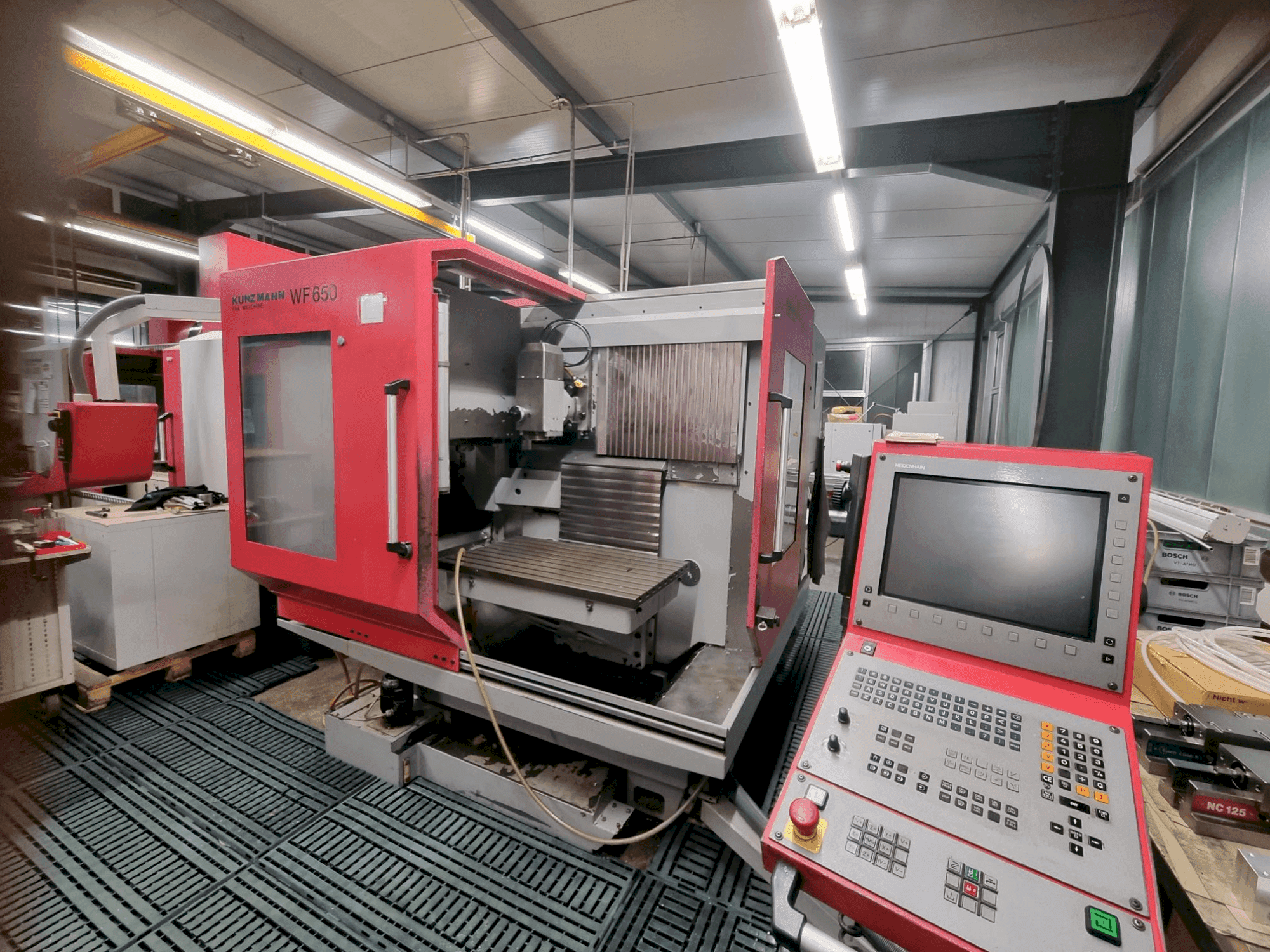 Widok z przodu maszyny KUNZMANN WF 650