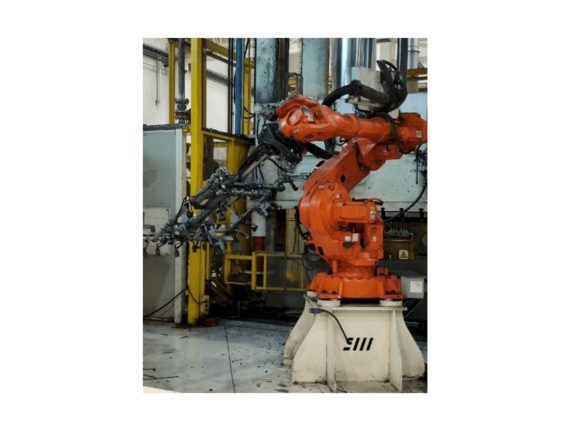 Widok z przodu maszyny ABB IRB 6640-185/2.8
