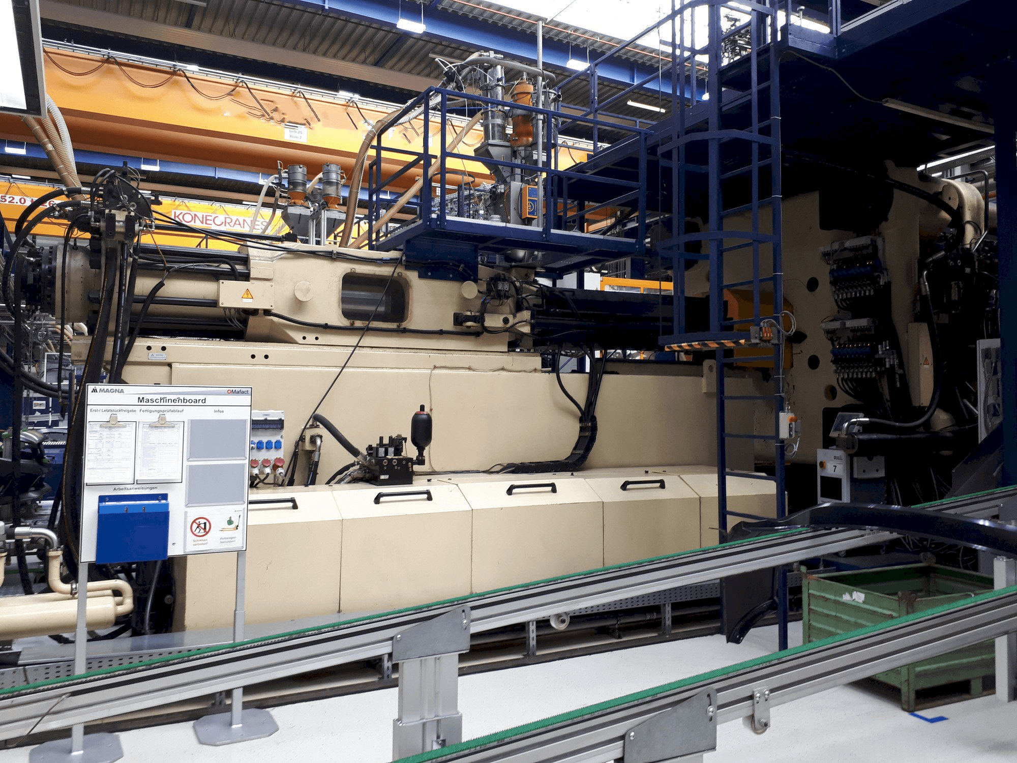 Widok z przodu maszyny Husky SGM 3650