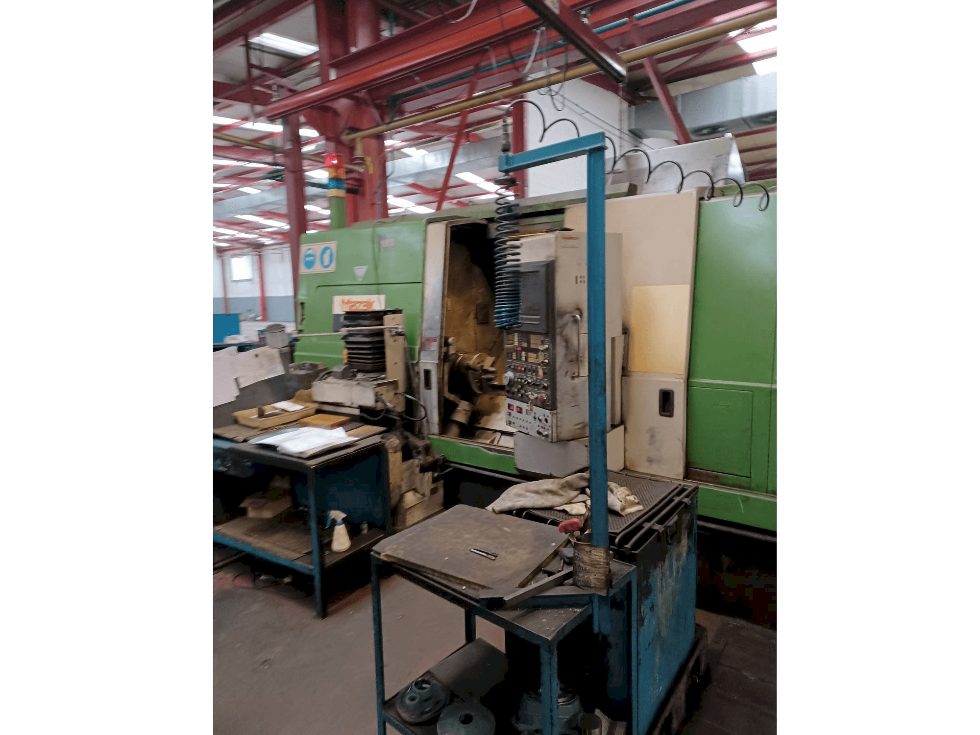 Widok z przodu maszyny Mazak Integrex 40 ATC M/C