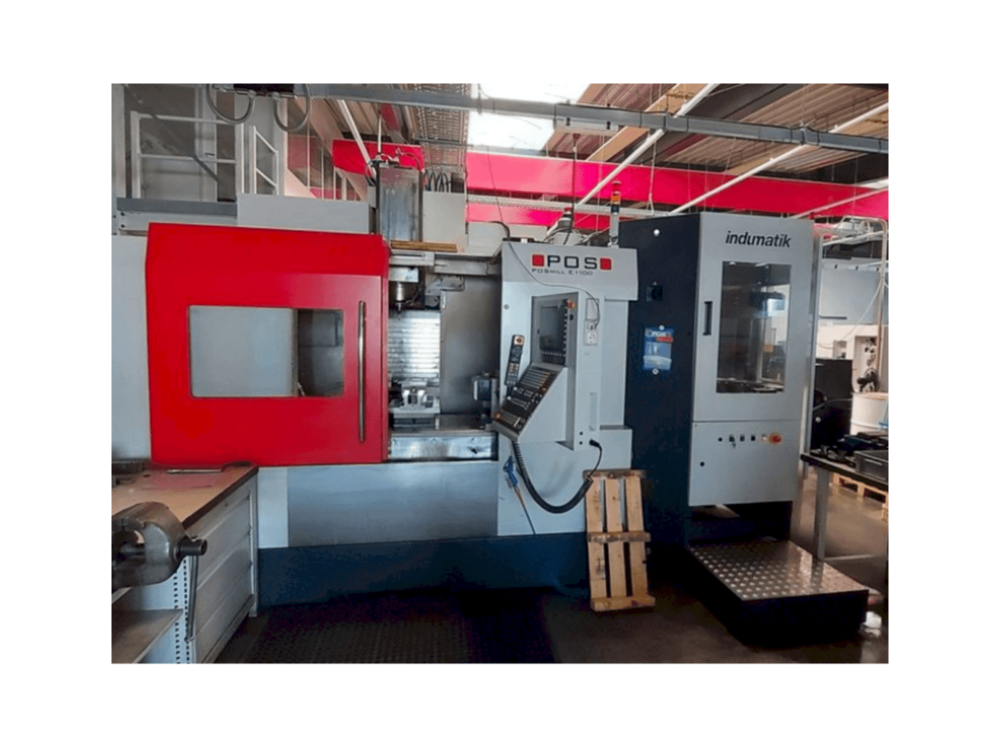 Widok z przodu maszyny POSmill POS E1100