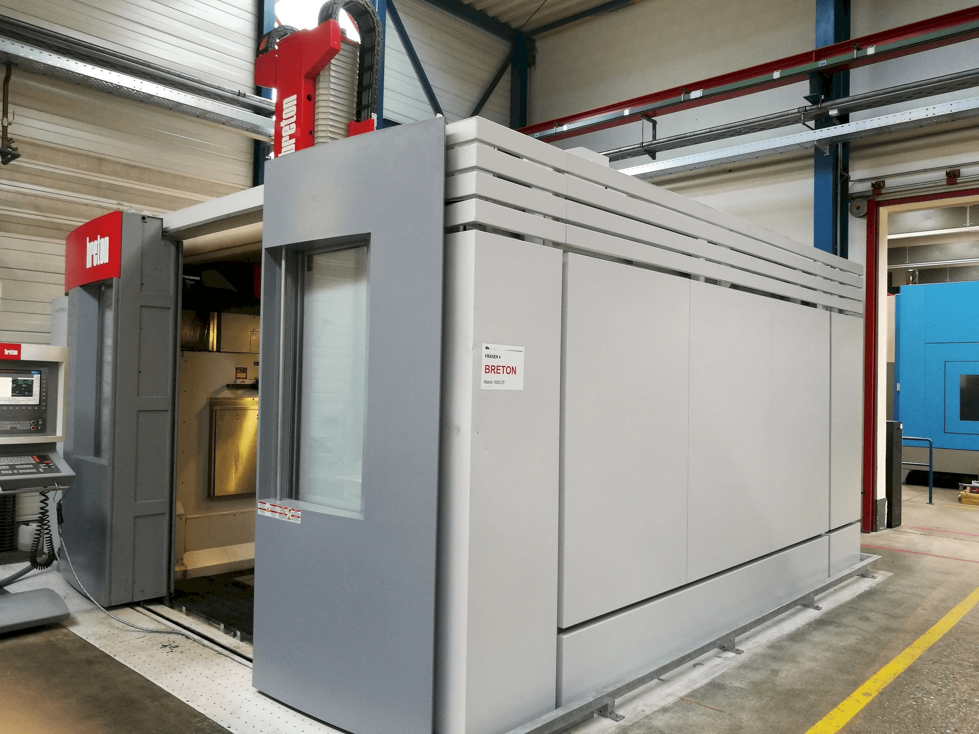 Widok z przodu maszyny Breton Matrix 1000 2T DY