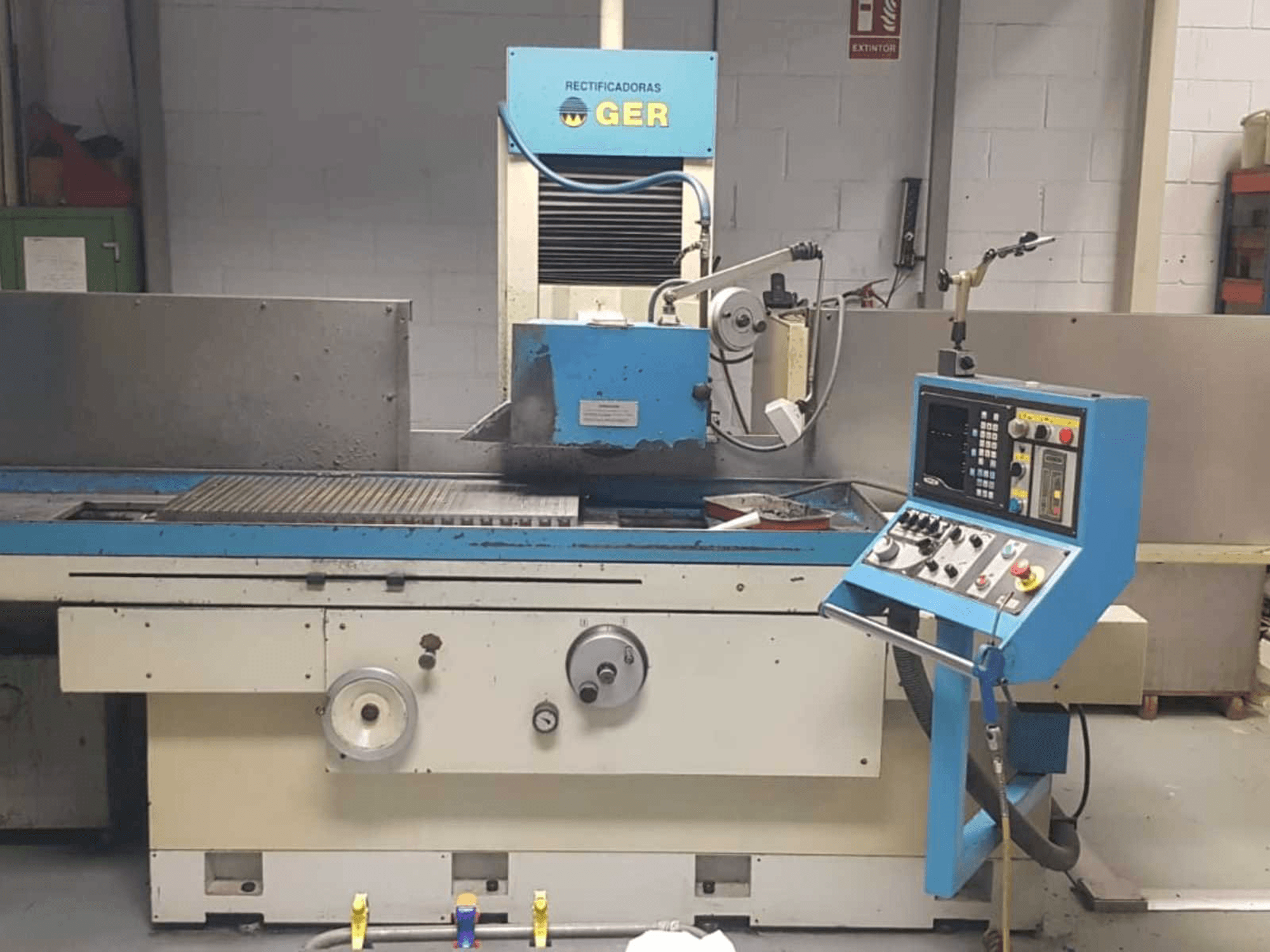 Widok z przodu maszyny GER S-100/50