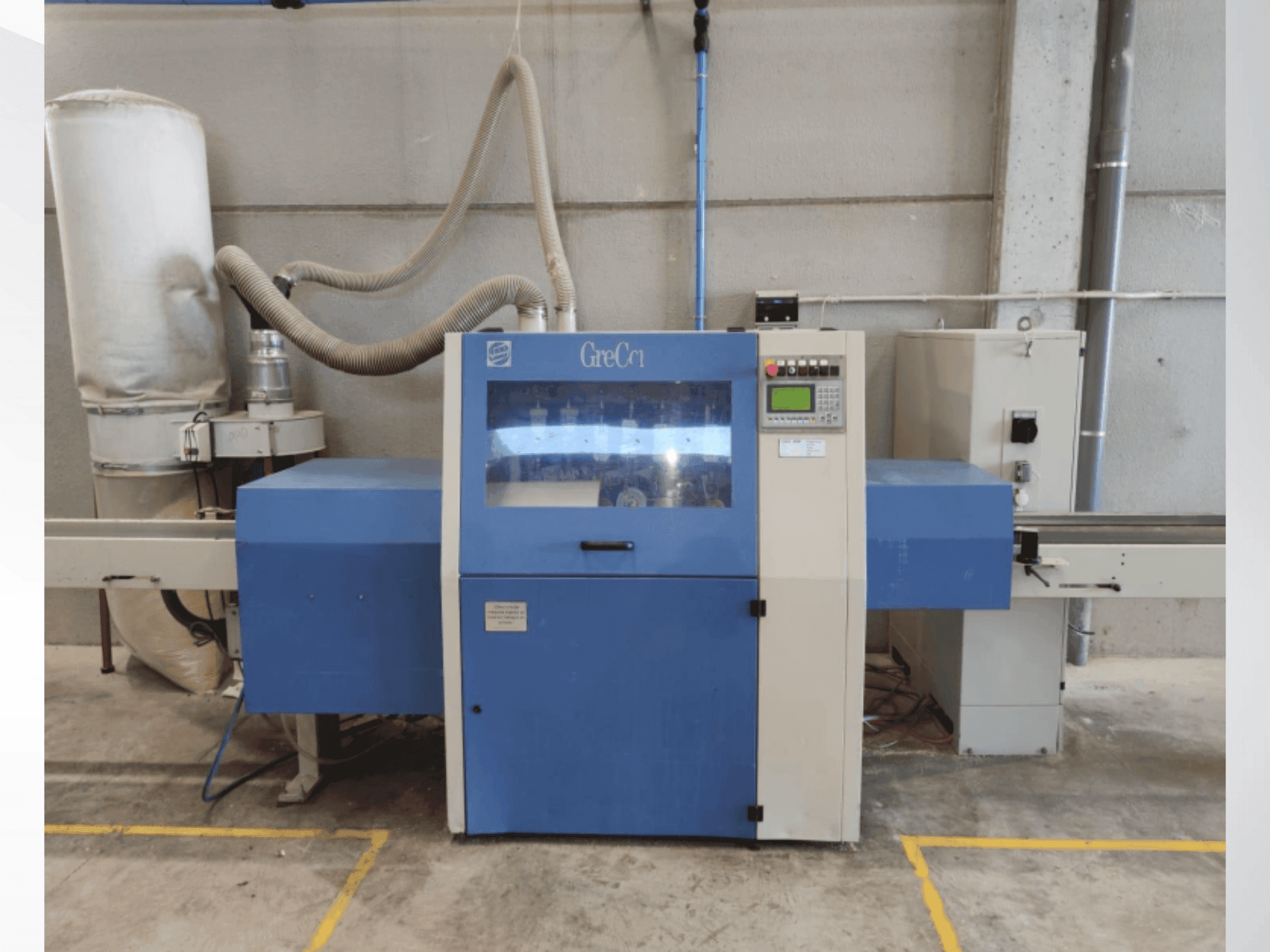 Widok z przodu maszyny Grecon Dimter OptiCut 204 R