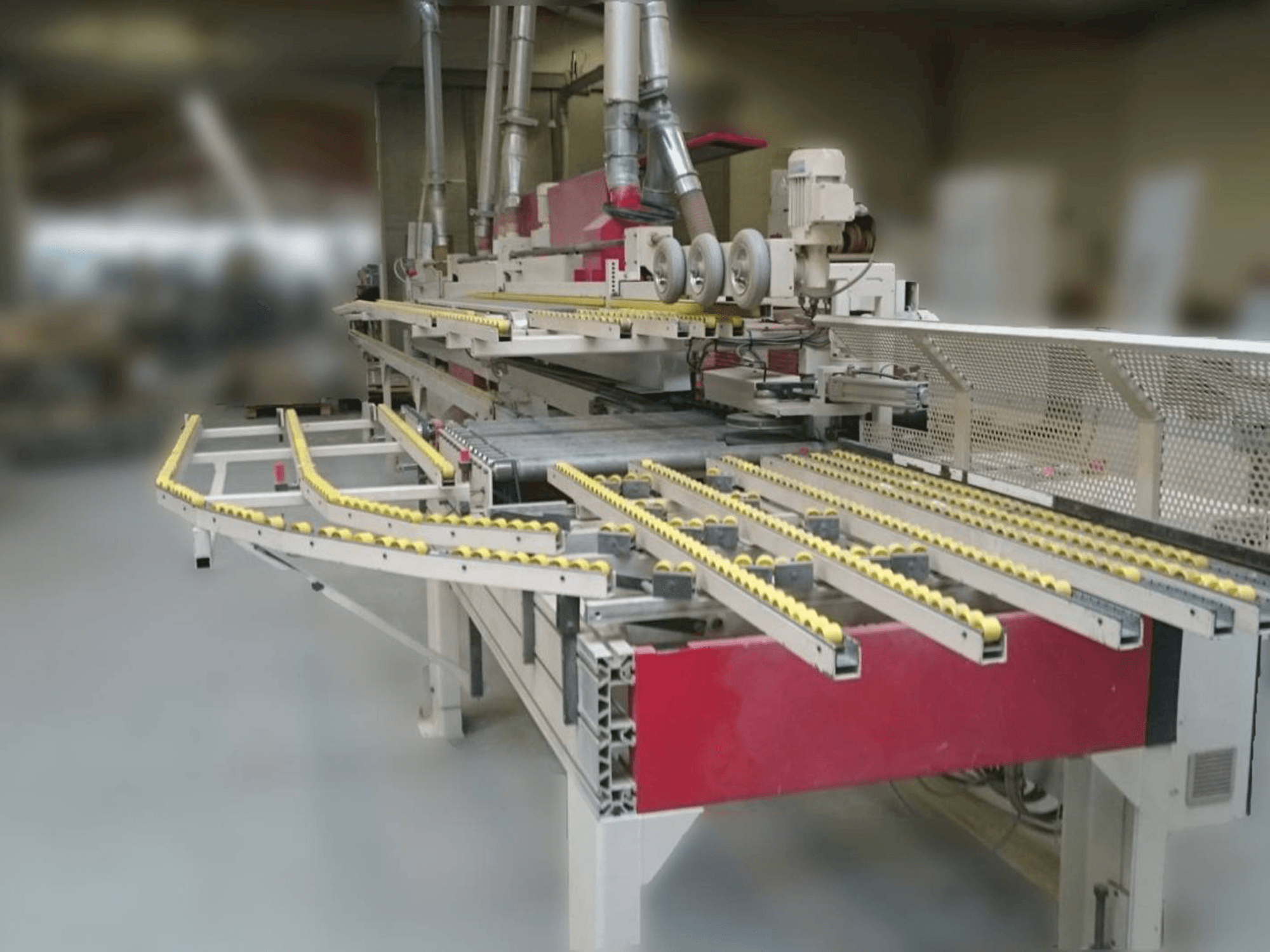 Widok z przodu maszyny LIGMATECH ZHR 15/XX/LI