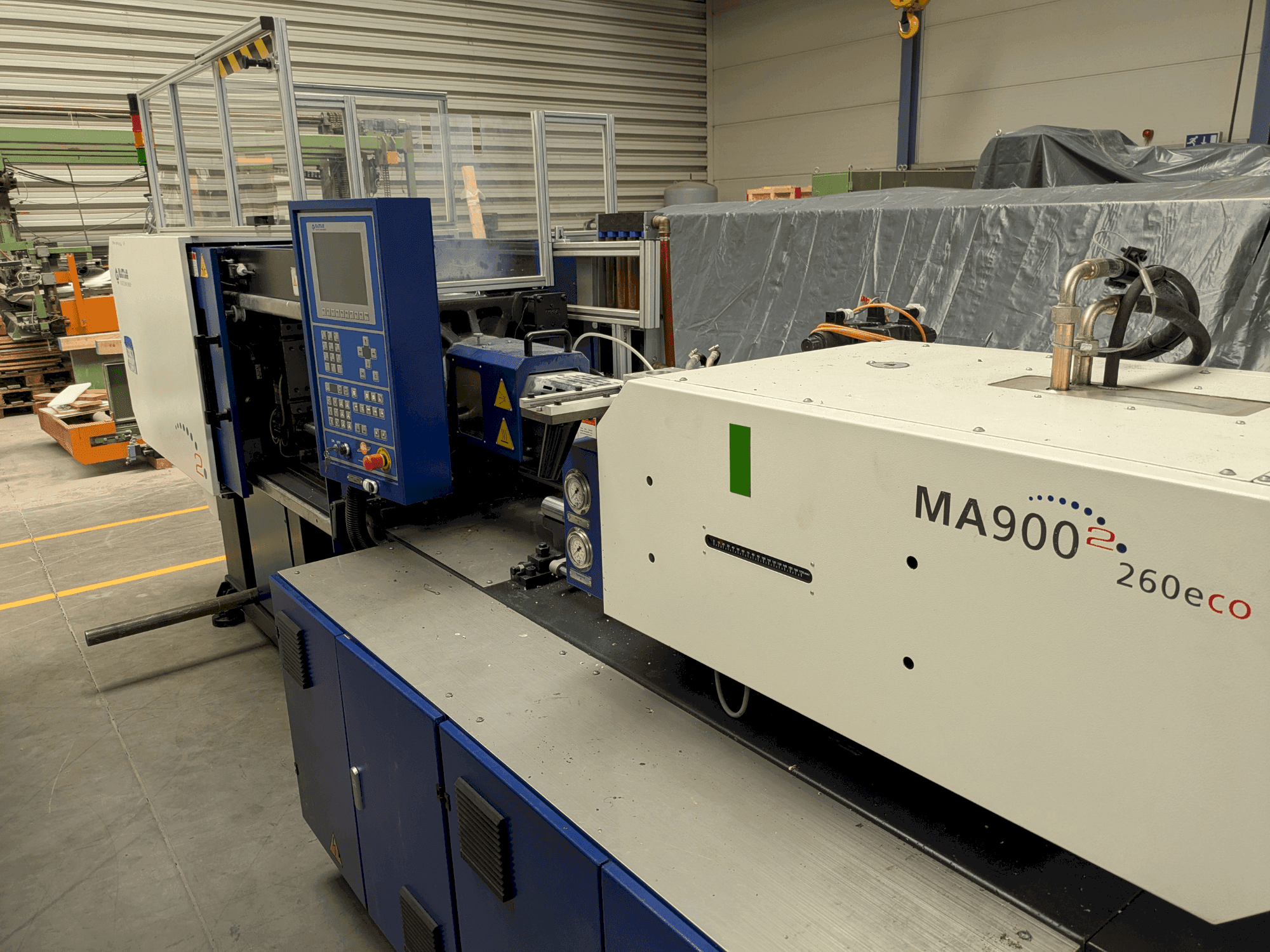 Widok z przodu maszyny HAITIAN MA900 II eco