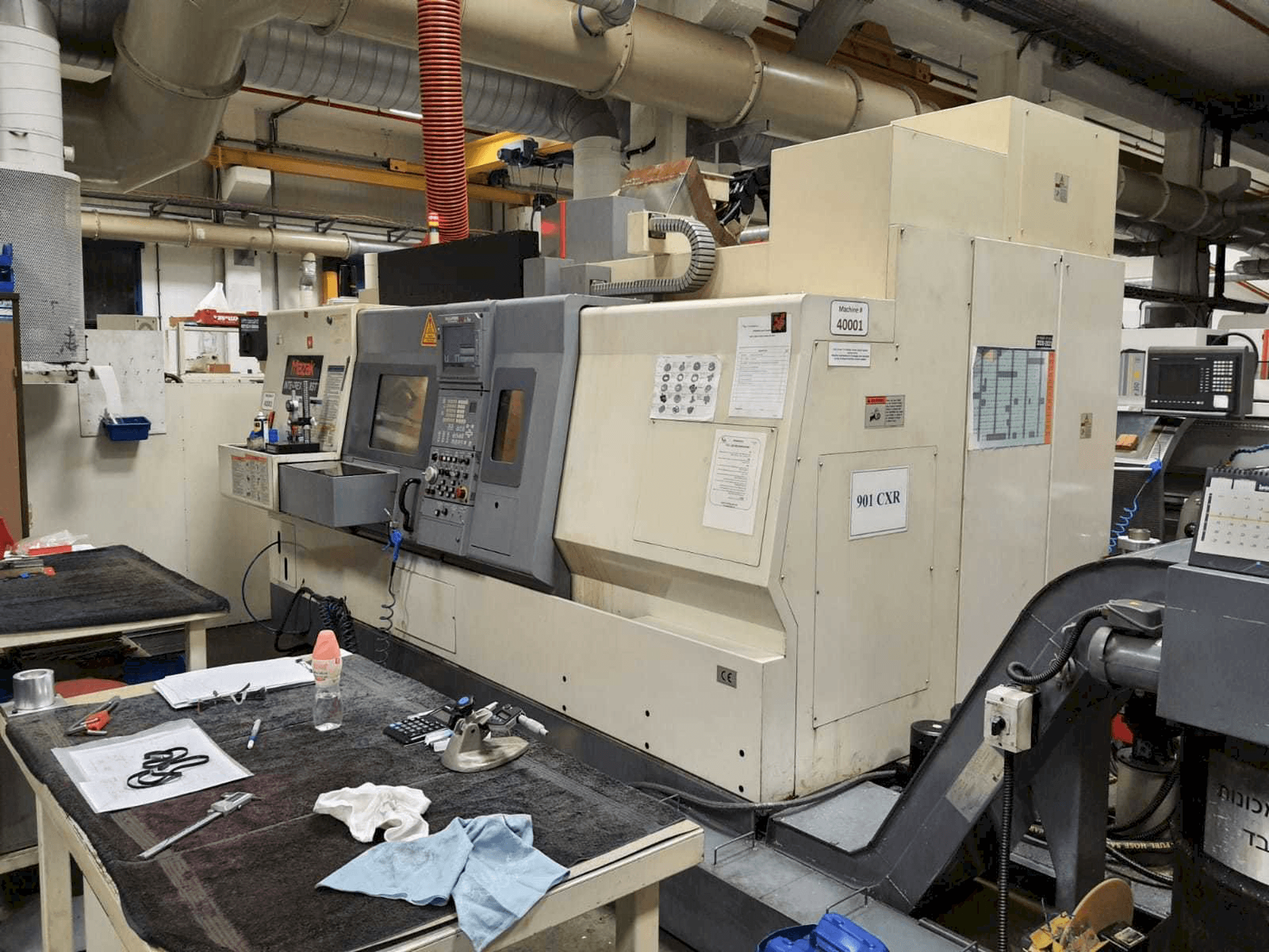 Widok z przodu maszyny Mazak Integrex 200-3ST