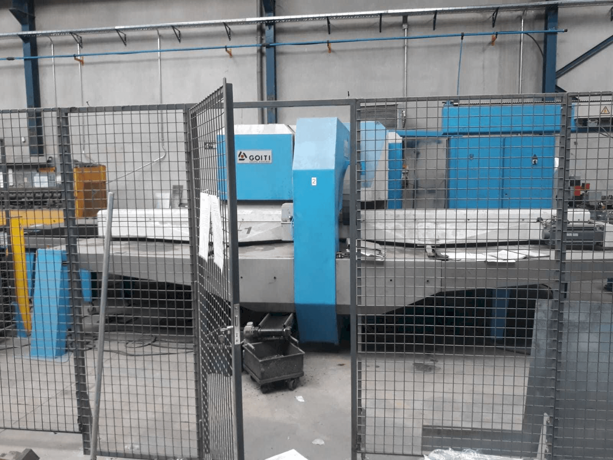 Widok z przodu maszyny GOITI PGA 1