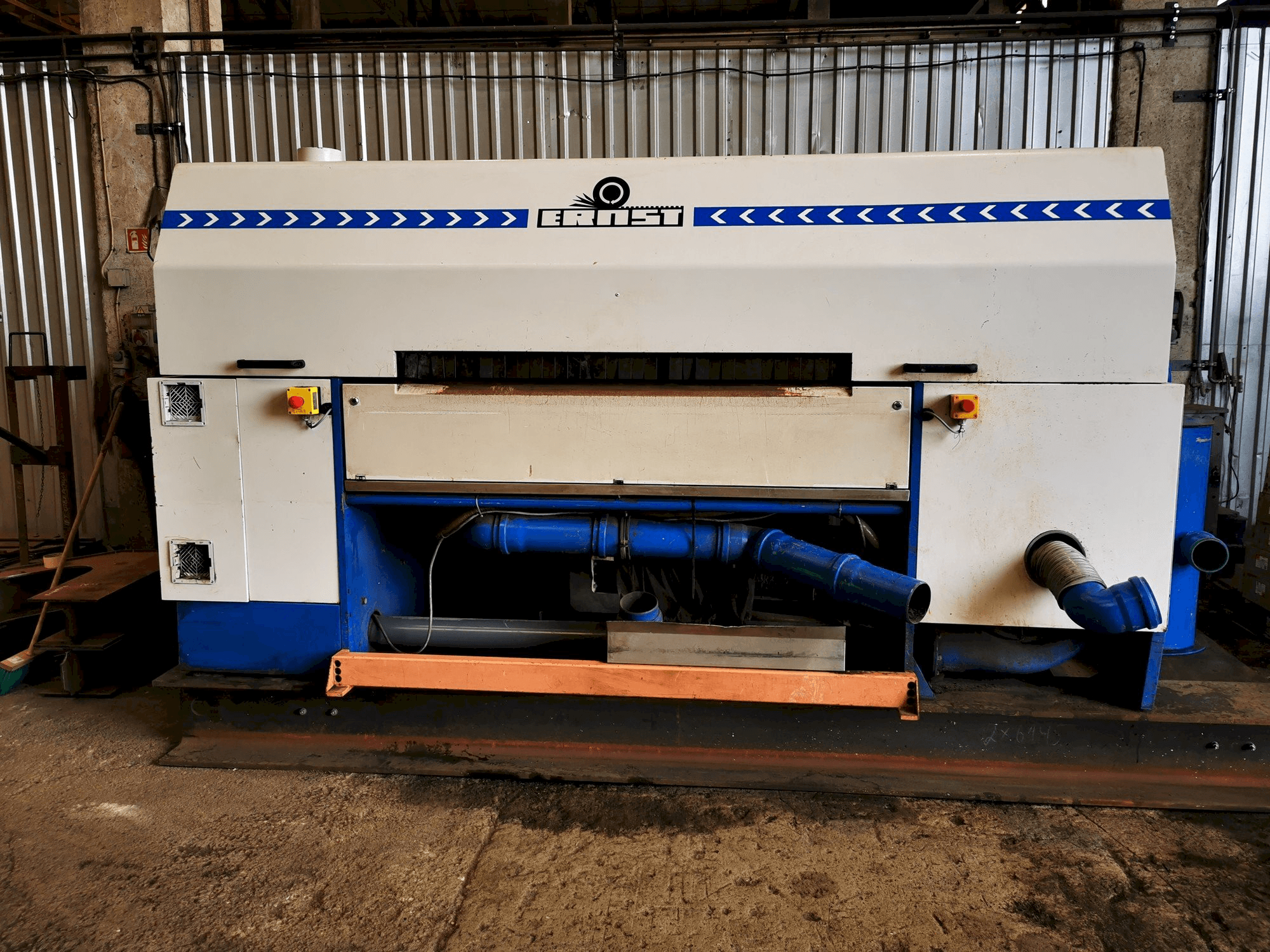 Widok z przodu maszyny ERNST E M 5 N II + 2F