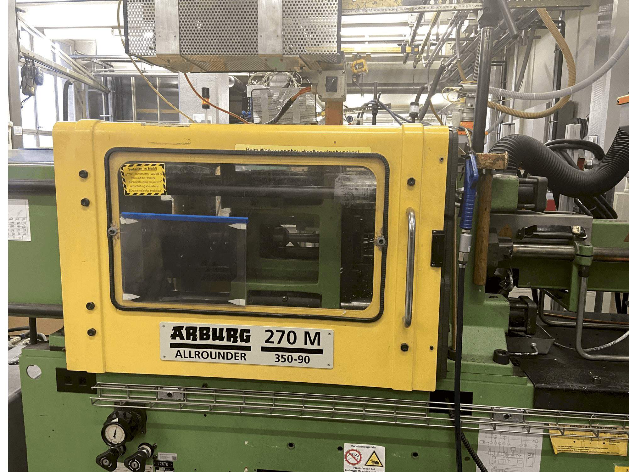 Widok z przodu maszyny Arburg ALLROUNDER 270 M 350 - 90