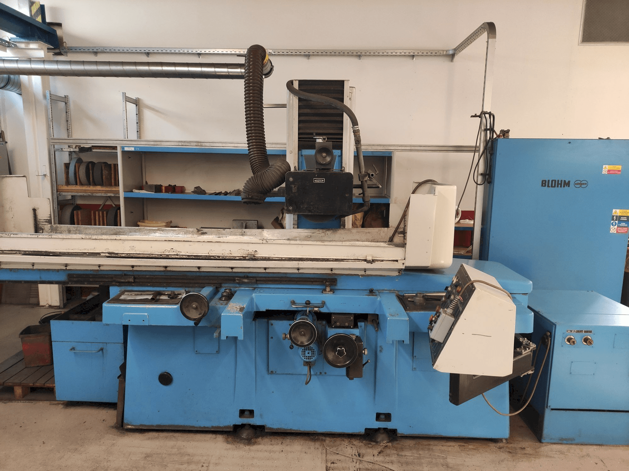 Widok z przodu maszyny BLOHM HFS 512